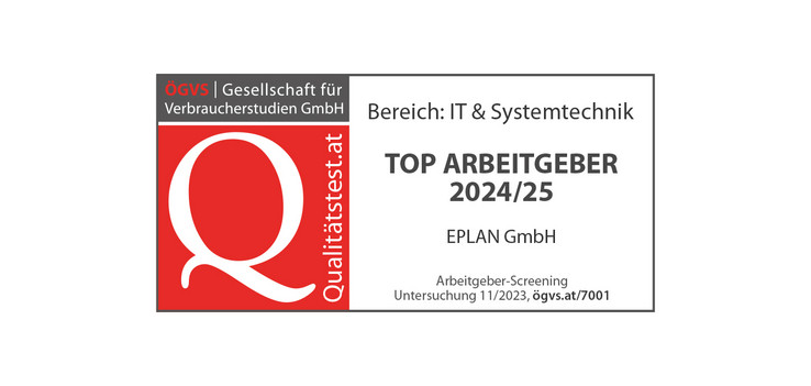 EPLAN Top Arbeitgeber Bereich IT & Systemtechnik 2024/25