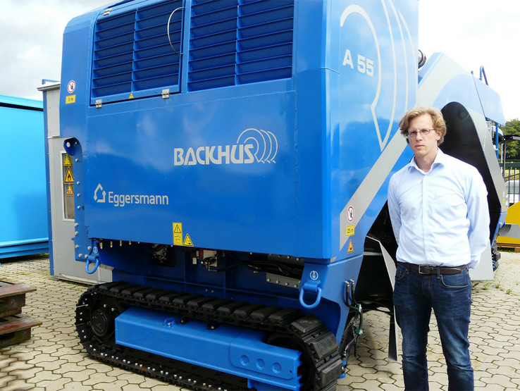 Jens Brinkmann, Abteilungsleiter Elektrotechnik bei der Eggersmann GmbH, hat die Konstruktion der BACKHUS-Umsetzer konsequent modularisiert.